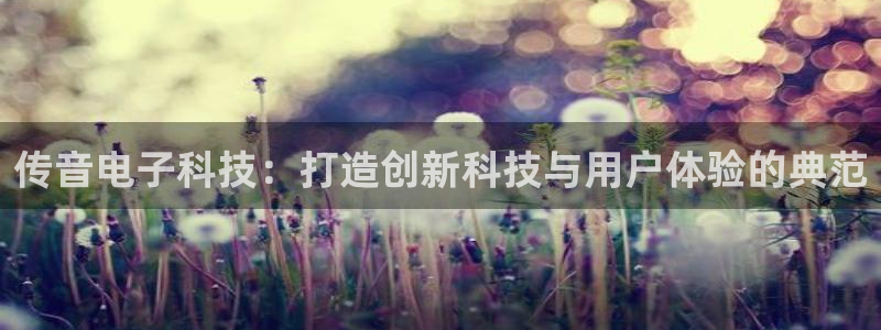 传音电子科技：打造创新科技与用户体验的典范